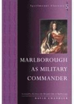 Marlborough as Military Commander 1