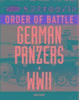 bokomslag Order of Battle: German Panzers in WWII