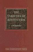bokomslag The Varieties of Restitution