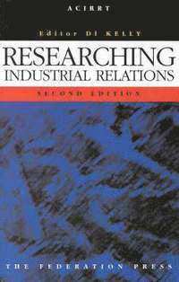 bokomslag Researching Industrial Relations