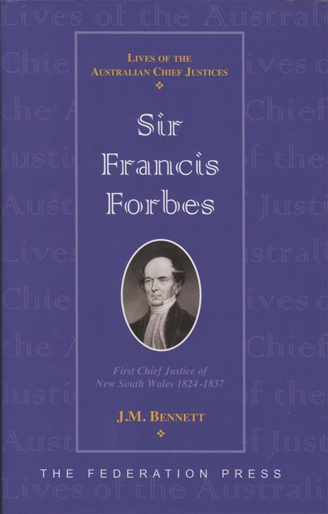 Sir Francis Forbes 1