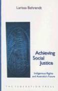 bokomslag Achieving Social Justice