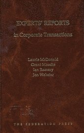 bokomslag Experts' Reports in Corporate Transactions