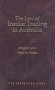 bokomslag Law of Insider Trading in Australia