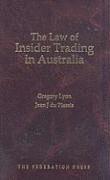 bokomslag The Law of Insider Trading in Australia