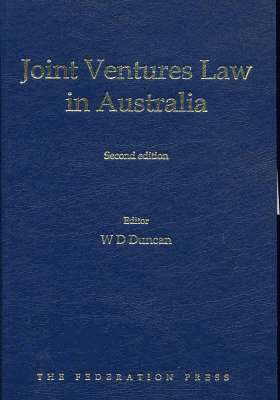 Joint Ventures Law in Australia 1