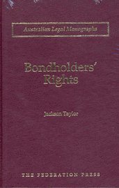 Jackson Taylor - Bondholders' Rights, Inbunden