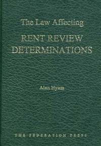 bokomslag Law Affecting Rent Review Determinations