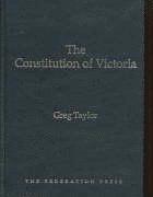 bokomslag The Constitution of Victoria