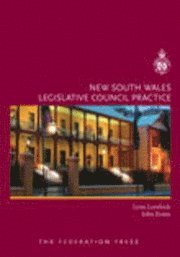 New South Wales Legislative Council Practice 1