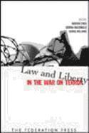 Andrew Lynch, Edwina MacDonald, George Williams - Law and Liberty in the War on Terror, Häftad