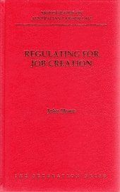 bokomslag Regulating for Job Creation