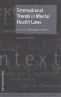 bokomslag International Trends in Mental Health Laws