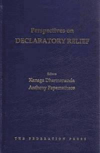 bokomslag Perspectives on Declaratory Relief