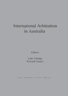 bokomslag International Arbitration in Australia