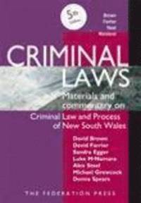 bokomslag Criminal Laws