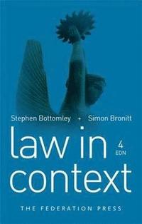 bokomslag Law in Context
