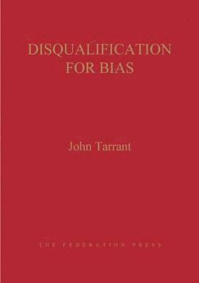 bokomslag Disqualification for Bias