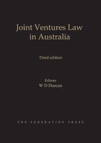 bokomslag Joint Ventures Law in Australia