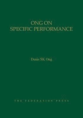 bokomslag Ong on Specific Performance