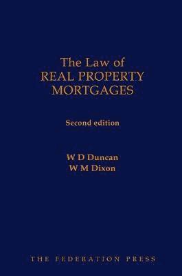 bokomslag Law of Real Property Mortgages