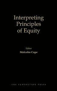 bokomslag Interpreting Principles of Equity