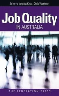 bokomslag Job Quality in Australia