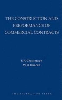 bokomslag Construction and Performance of Commercial Contracts