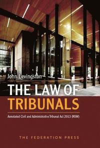 bokomslag The Law of Tribunals