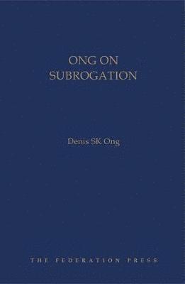 bokomslag Ong on Subrogation