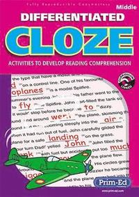 bokomslag Differentiated Cloze: Middle