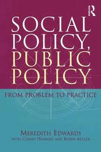 bokomslag Social Policy, Public Policy