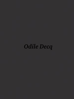 bokomslag Odile Decq