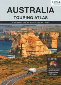 bokomslag Australia touring atlas A4 hema-UITV.