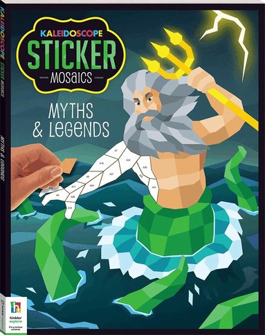 Hinkler Pty Ltd - Kaleidoscope Sticker Mosaics: Myths and Legends, Häftad