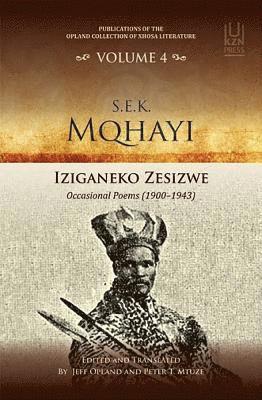 bokomslag S.E.K. Mqhayi, Iziganeko Zesizwe