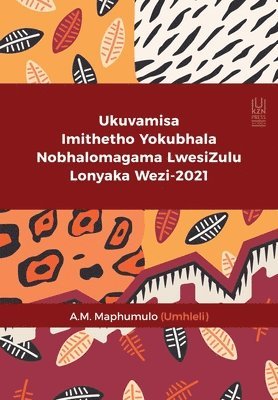 bokomslag 2021 IsiZulu Standardisation, Spelling Rules and Orthography
