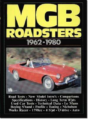 bokomslag MG MGB Roadsters, 1962-80