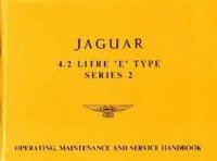bokomslag Jaguar E-Type 4.2 Series 2 Handbook