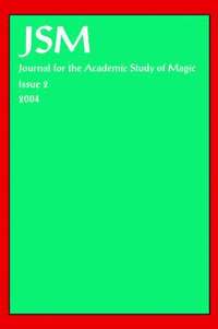 bokomslag Journal for the Academic Study of Magic, Issue 2