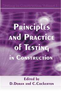 bokomslag Principles and Practice of Testing in Construction