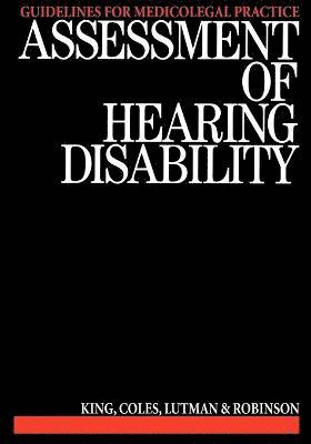 bokomslag Assessment of Hearing Disability