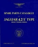 bokomslag Jaguar E-Type 4.2 Series 1 Parts Catalogue