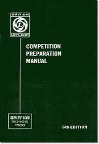 bokomslag Triumph Owners' Handbook: Spitfire Competition Preparation Manual