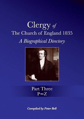 Clergy of the Church of England 1835 - Part Three 1