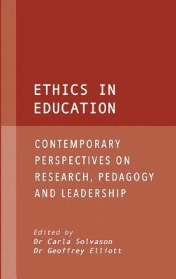 bokomslag Ethics in Education