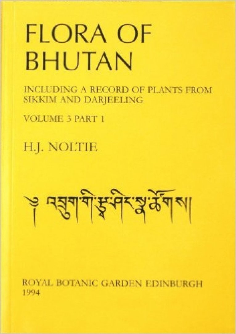 A.J.C. Grierson, D.G. Long, A. J. C. Grierson, D. G. Long - Flora of Bhutan, Häftad
