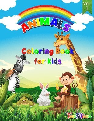 bokomslag Animals Coloring Book For Kids Vol. 1