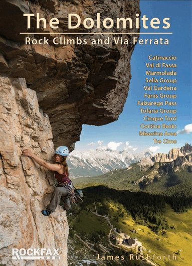 James Rushforth - Dolomites - Rockfax, Häftad