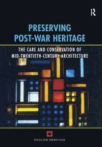 bokomslag Preserving Post-War Heritage